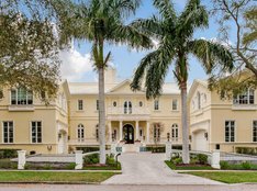 Extraordinary Estate Positioned on the Open Bay Along Davis Islands
